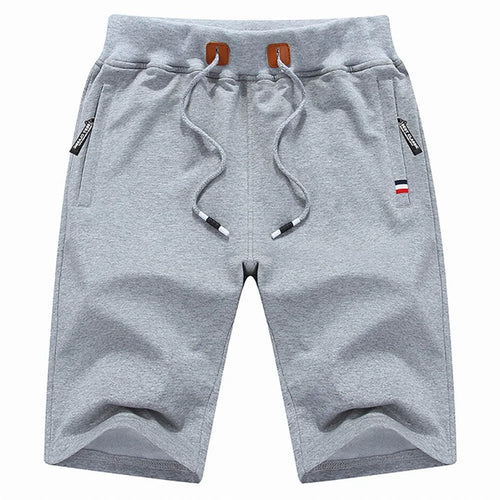 Men's Casual Drawstring Shorts with Pockets and Relaxed Fit